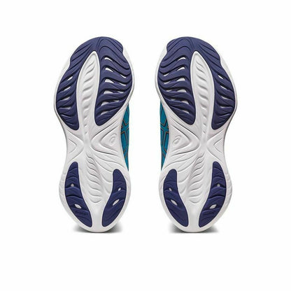 Hardloopschoenen voor Volwassenen Asics Gel-Cumulus 25 Mannen Aquamarijn