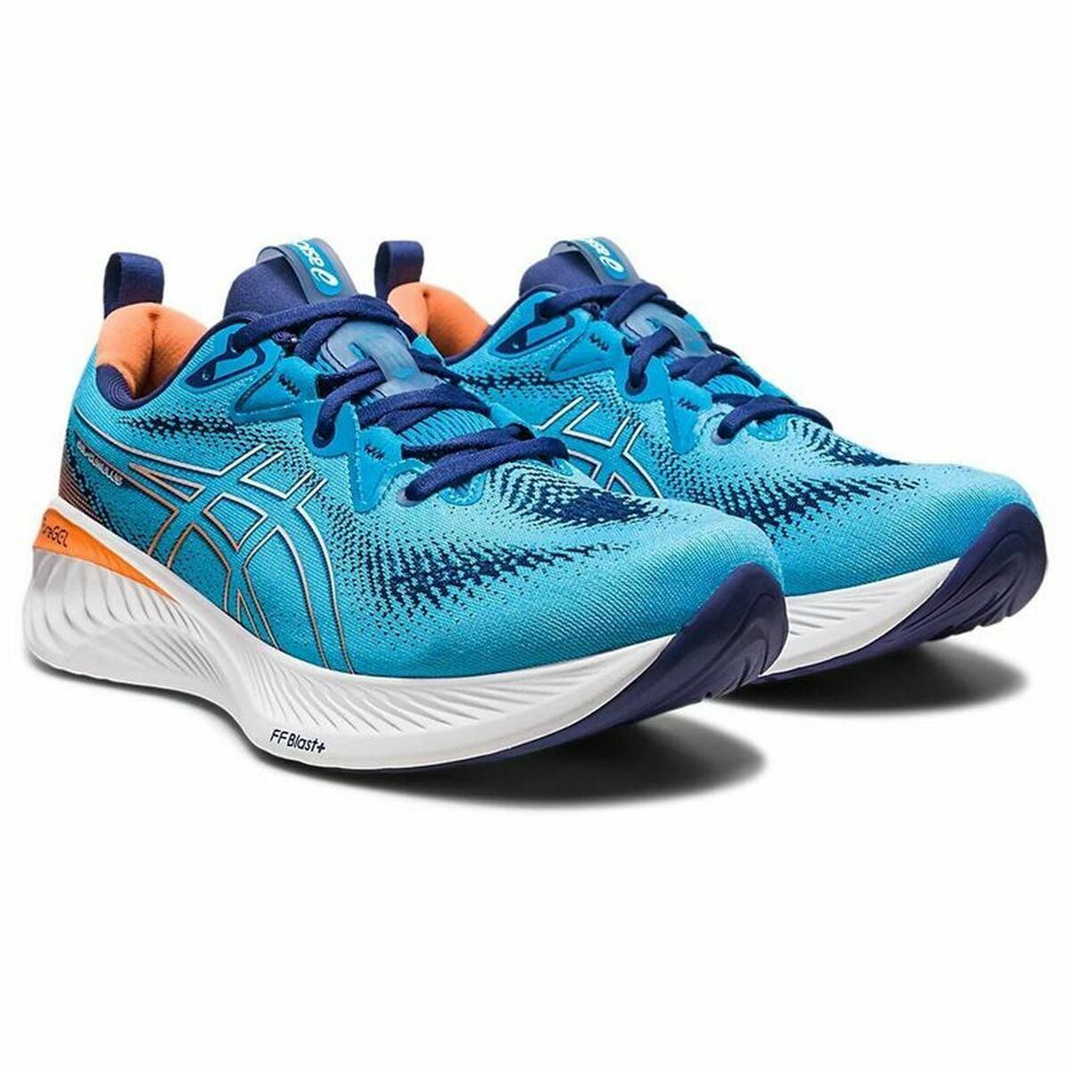 Hardloopschoenen voor Volwassenen Asics Gel-Cumulus 25 Mannen Aquamarijn