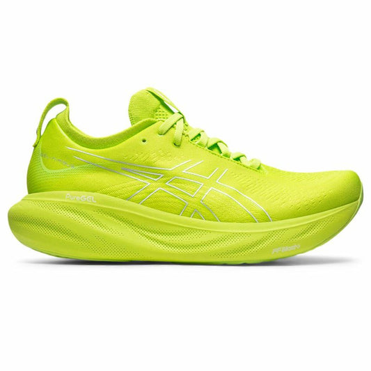 Hardloopschoenen voor Volwassenen Asics  Gel-Nimbus 25 Geel Mannen