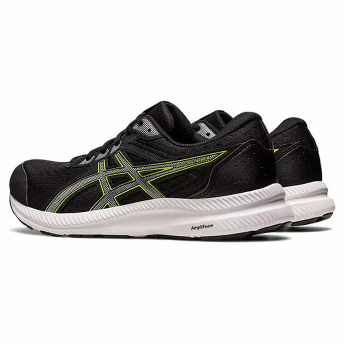 Hardloopschoenen voor Volwassenen Asics Gel-Contend 8 Zwart