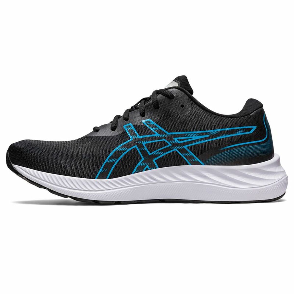 Hardloopschoenen voor Volwassenen Asics Gel-Excite 9 Zwart Mannen