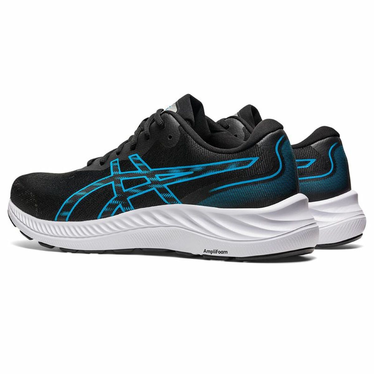 Hardloopschoenen voor Volwassenen Asics Gel-Excite 9 Zwart Mannen