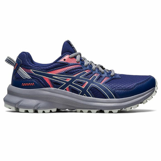 Hardloopschoenen voor Volwassenen Asics Trail Scout 2 Vrouw Donkerblauw