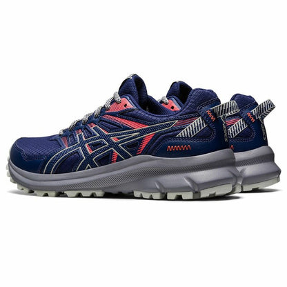 Hardloopschoenen voor Volwassenen Asics Trail Scout 2 Vrouw Donkerblauw
