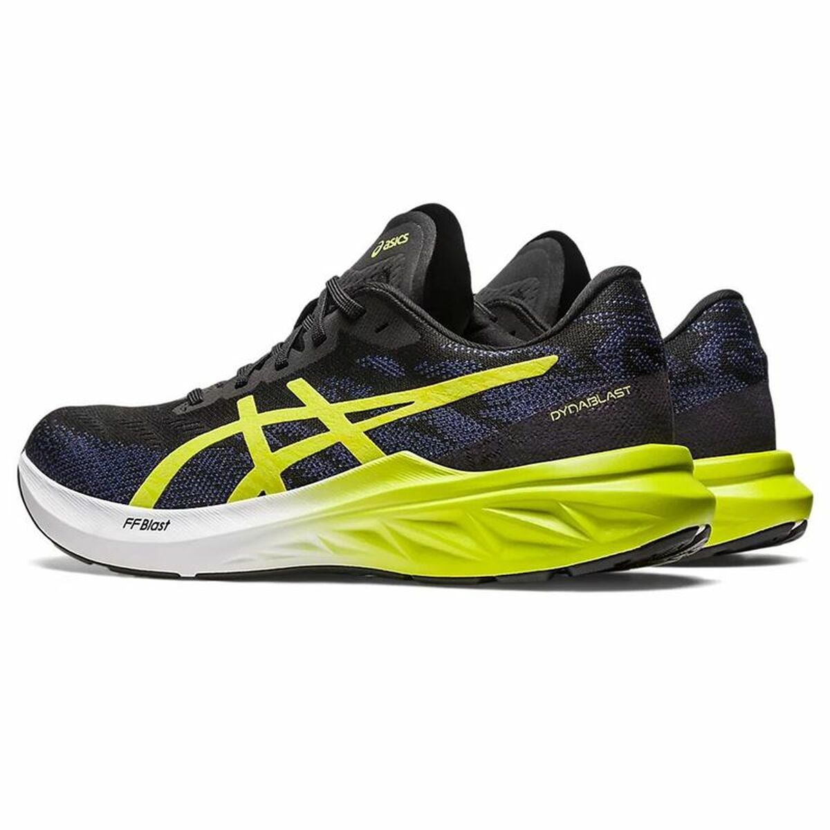 Hardloopschoenen voor Volwassenen Asics Dynablast 3 Zwart Mannen