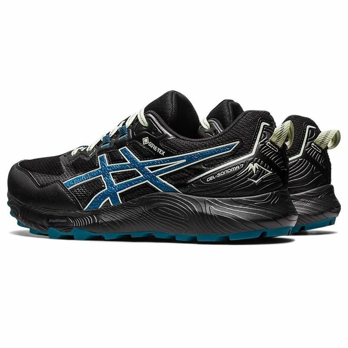 Sportschoenen voor heren Asics Gel-Sonoma 7 GTX Zwart Mannen