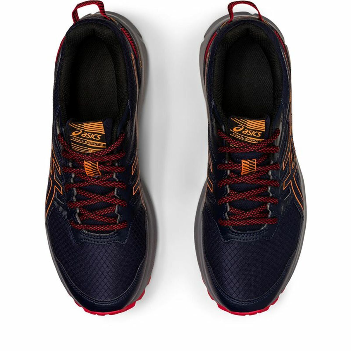Hardloopschoenen voor Volwassenen Asics Trail Scout 2 Donkerblauw Mannen