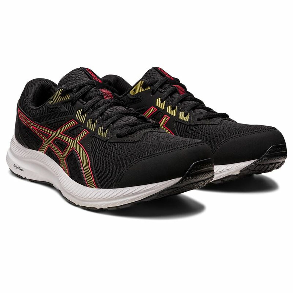Hardloopschoenen voor Volwassenen Asics Gel-Contend 8 Zwart