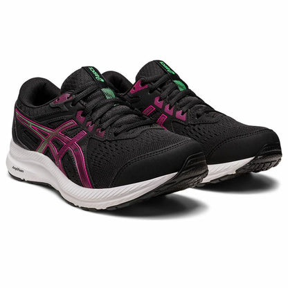 Hardloopschoenen voor Volwassenen Asics Gel-Contend 8 Zwart