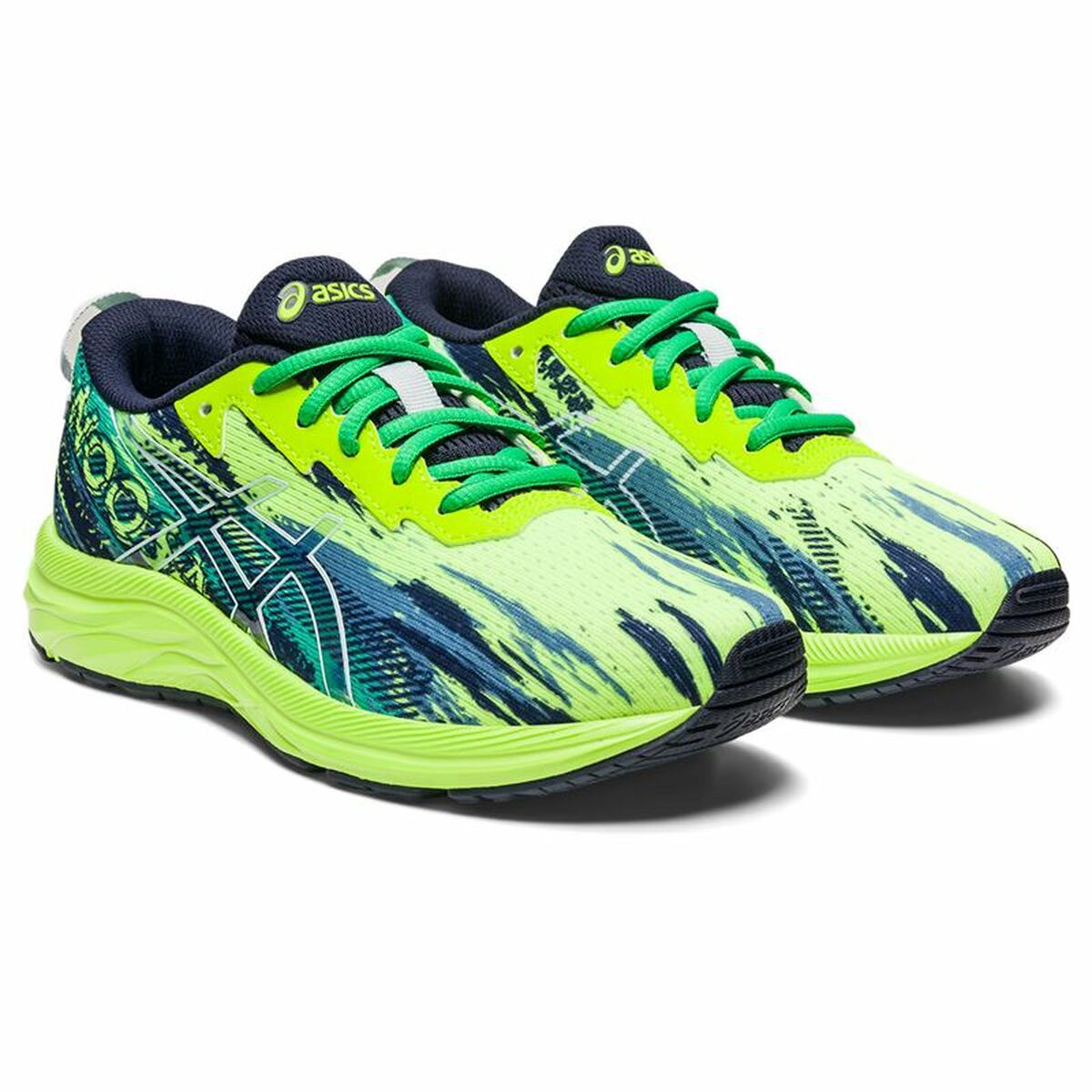 Hardloopschoenen voor Kinderen Asics Gel-Noosa Tri 13 GS Limoengroen