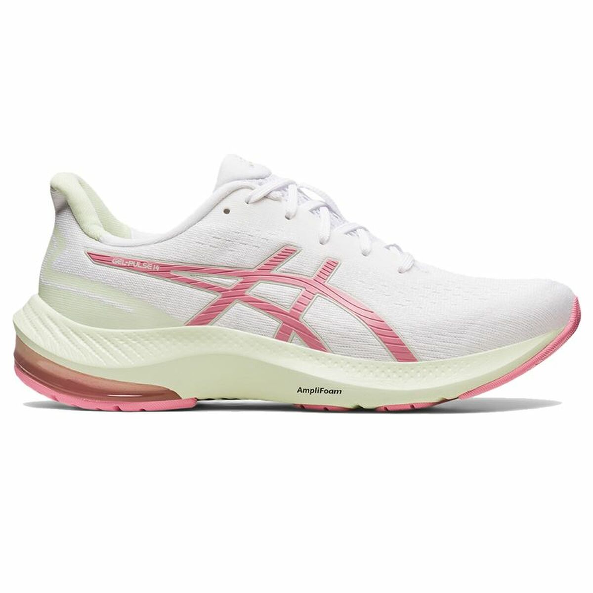 Hardloopschoenen voor Volwassenen Asics Gel Pulse 14 Vrouw Wit