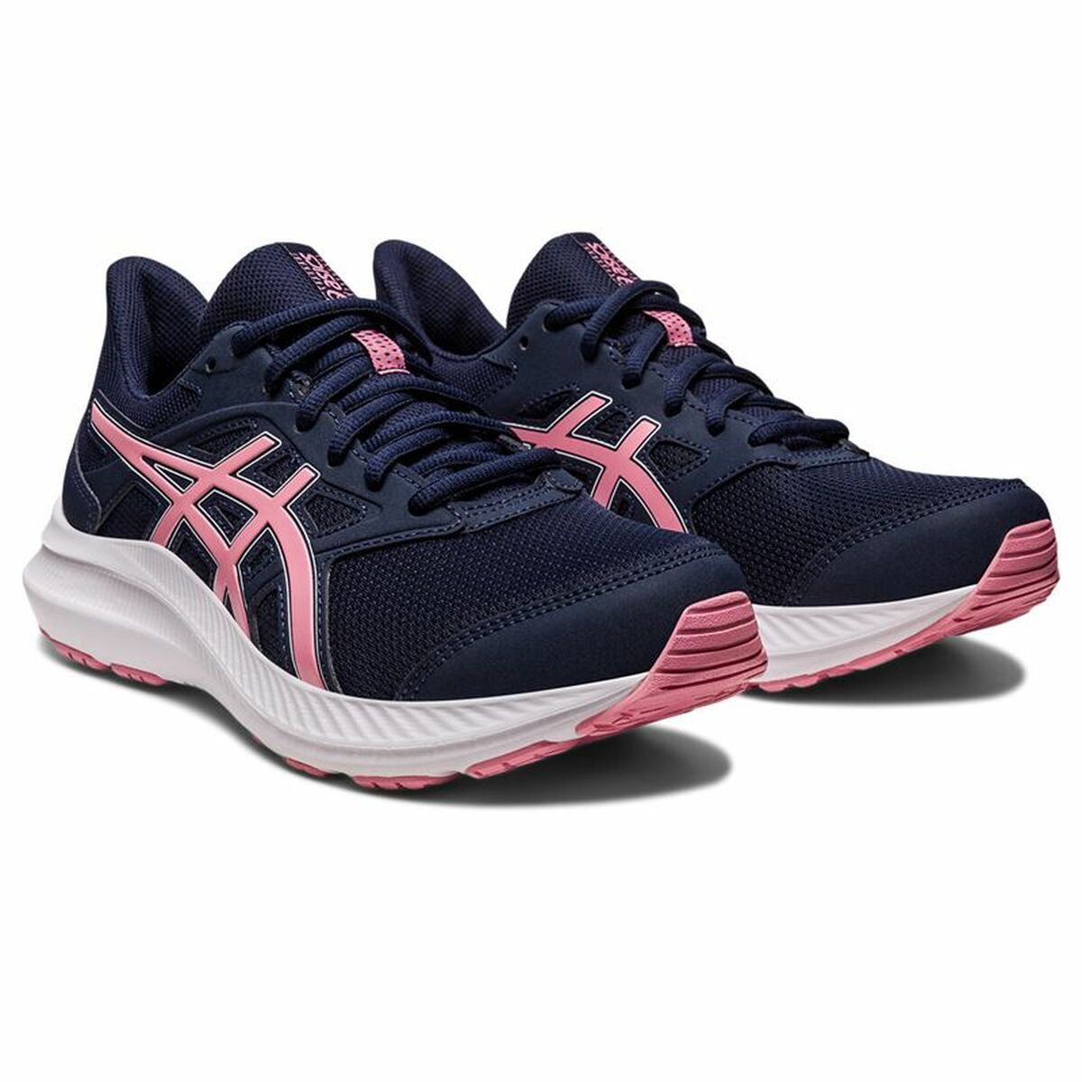 Hardloopschoenen voor Volwassenen Asics Jolt 4 Vrouw Marineblauw