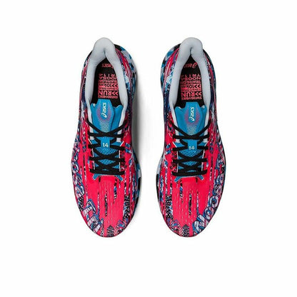 Hardloopschoenen voor Volwassenen Asics Noosa Tri 14 Multicolour Zwart Mannen