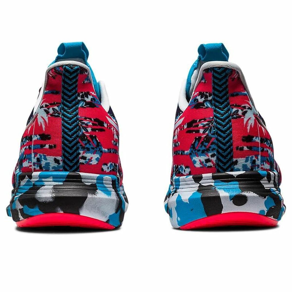 Hardloopschoenen voor Volwassenen Asics Noosa Tri 14 Multicolour Zwart Mannen