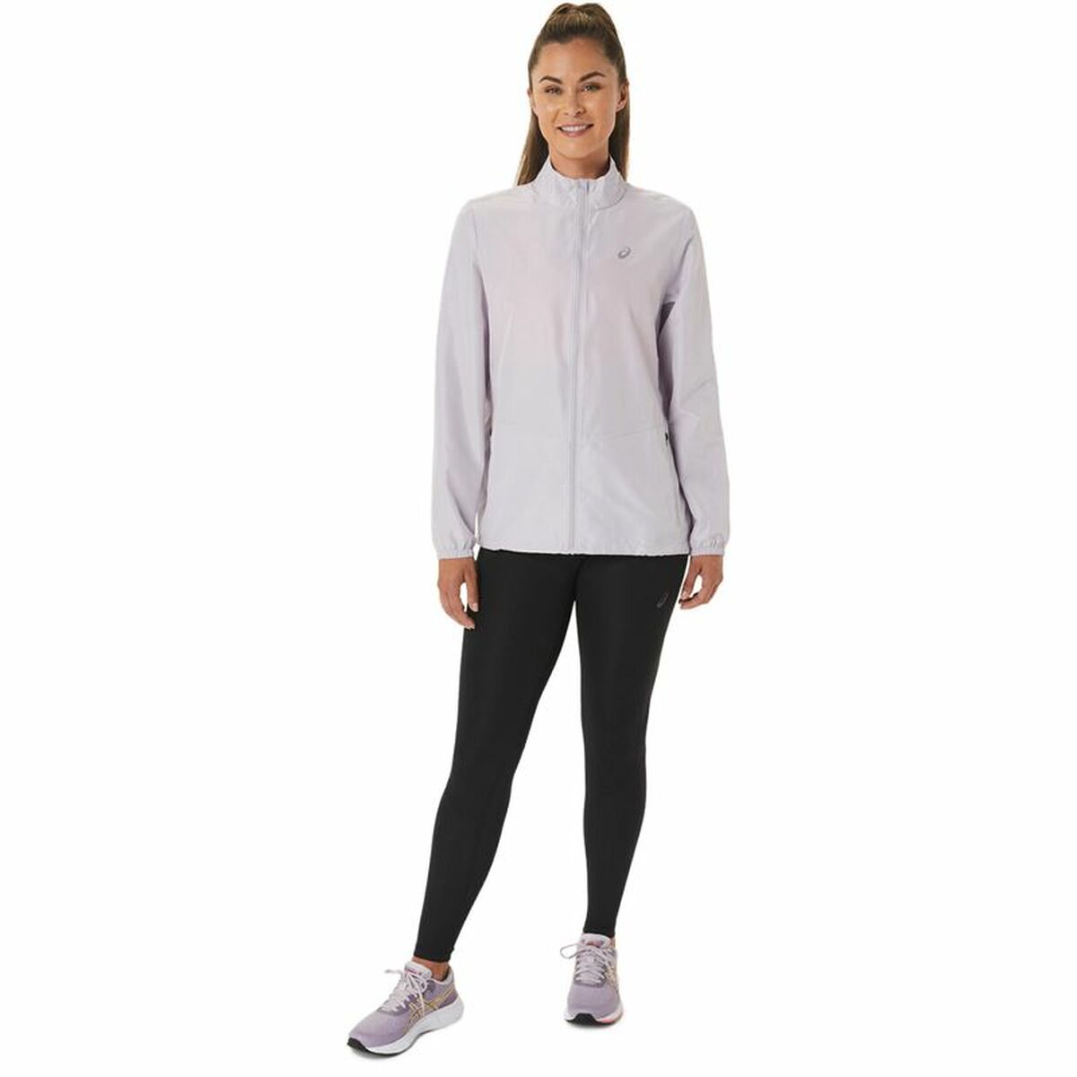 Sportjack voor dames Asics Core Lila