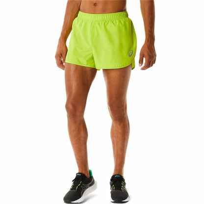 Sportbroekje voor heren Asics Core Split Limoengroen