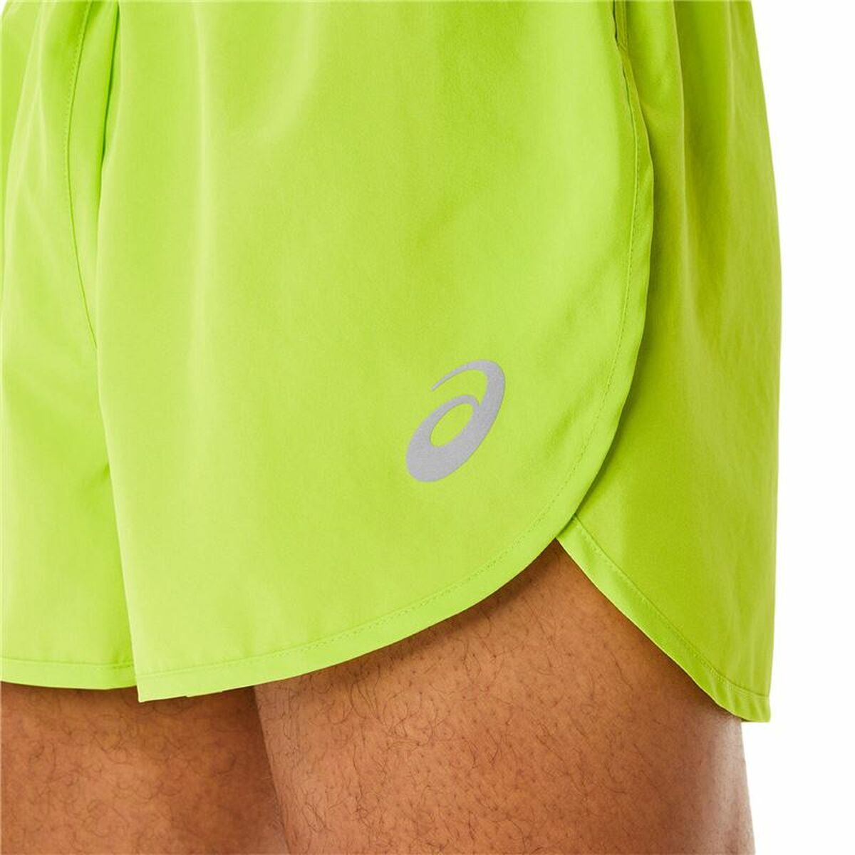 Sportbroekje voor heren Asics Core Split Limoengroen