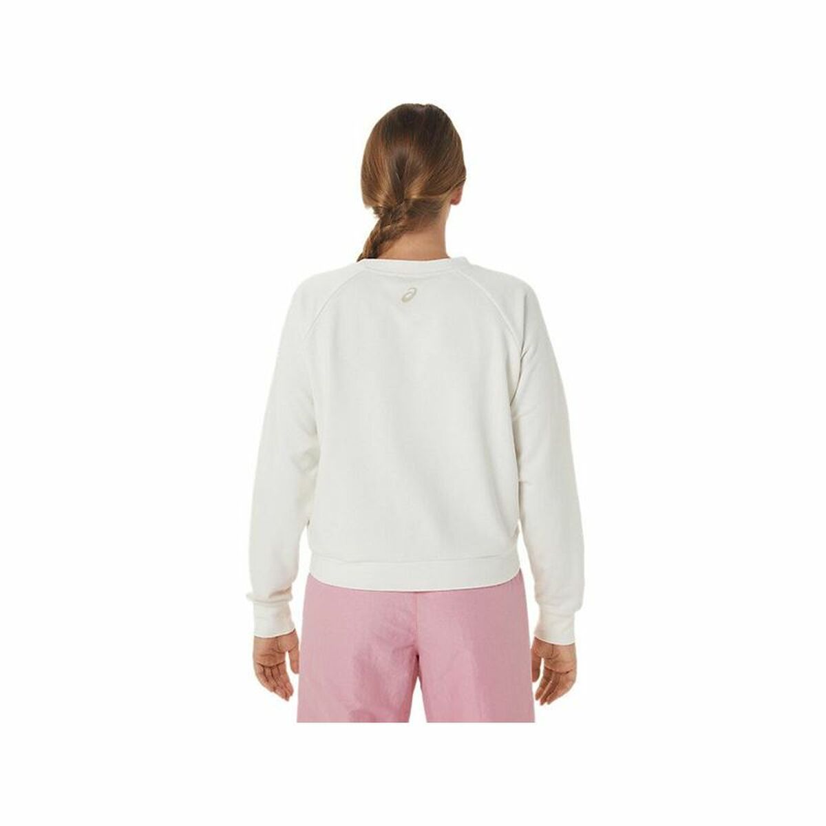 Damessweater zonder Capuchon Asics Tiger Wit