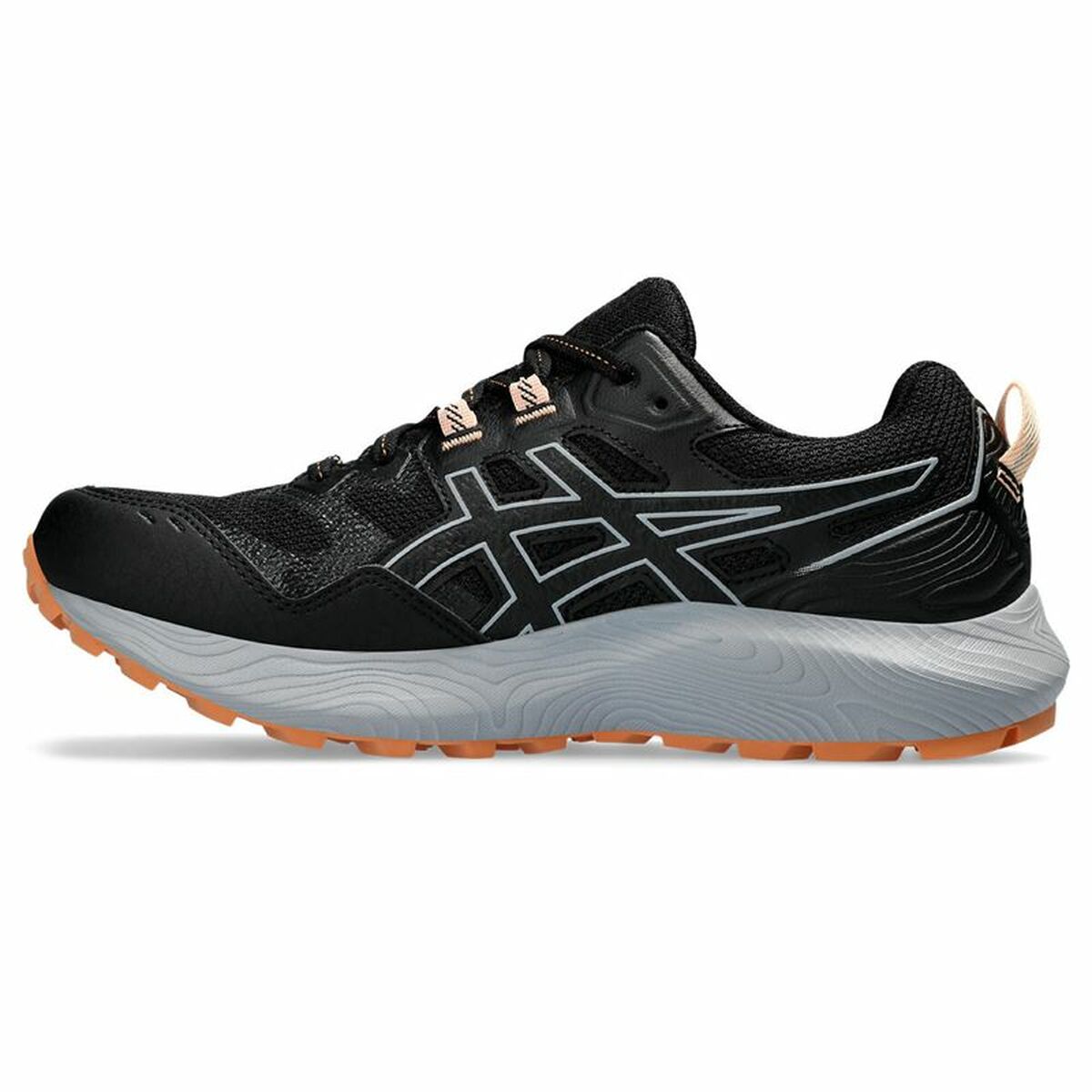 Hardloopschoenen voor Volwassenen Asics Gel-Sonoma 7 Berg Vrouw Zwart