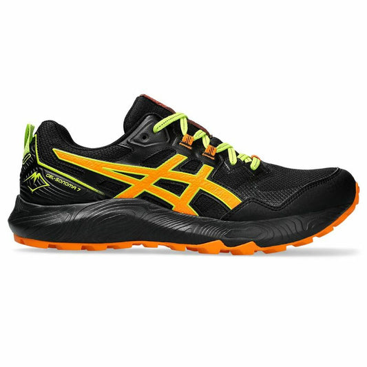 Hardloopschoenen voor Volwassenen Asics Gel-Sonoma 7 Mannen Zwart