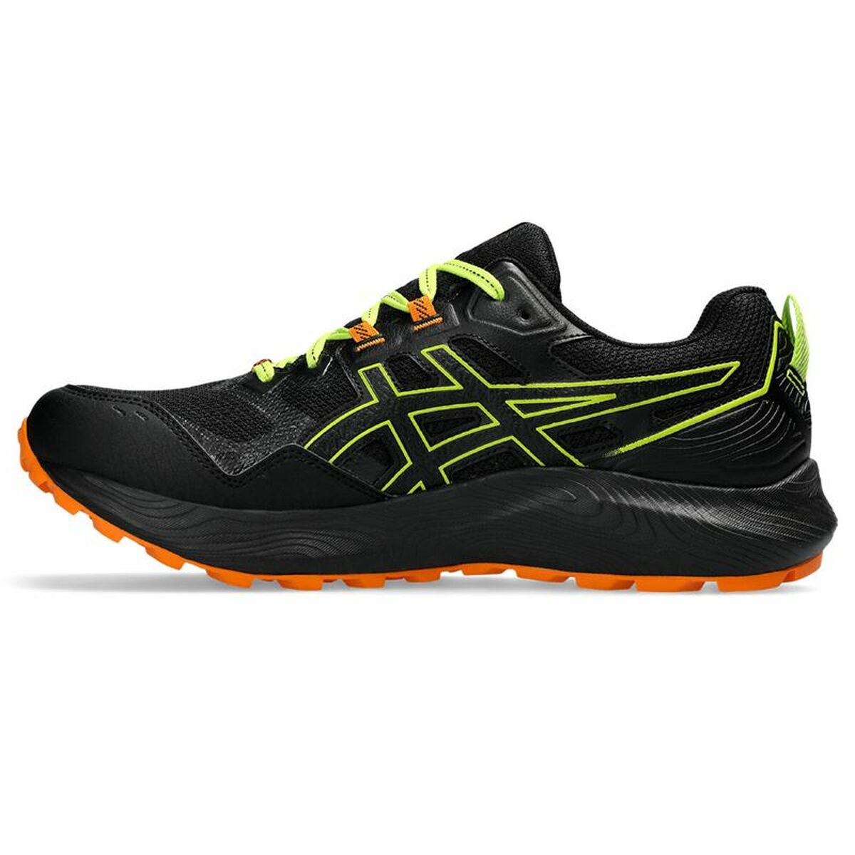 Hardloopschoenen voor Volwassenen Asics Gel-Sonoma 7 Mannen Zwart