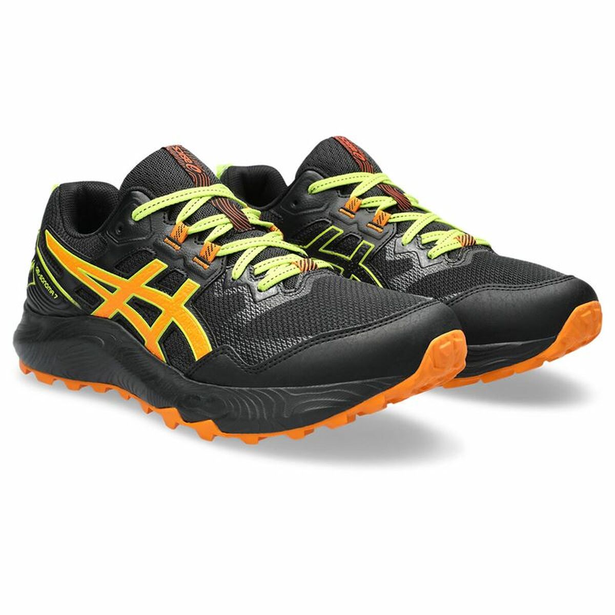 Hardloopschoenen voor Volwassenen Asics Gel-Sonoma 7 Mannen Zwart