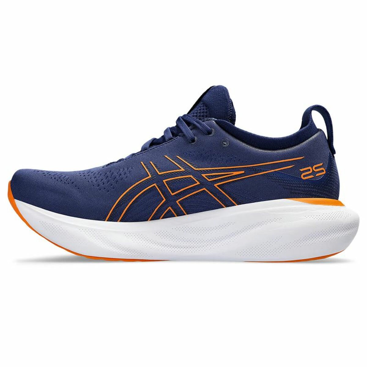 Hardloopschoenen voor Volwassenen Asics Gel-Nimbus 25 Mannen Blauw