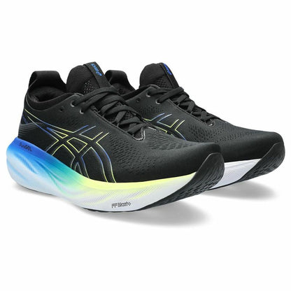 Hardloopschoenen voor Volwassenen Asics Gel-Nimbus 25 Mannen Zwart