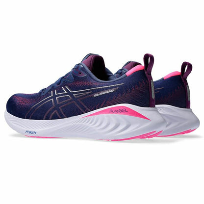 Hardloopschoenen voor Volwassenen Asics Gel-Cumulus 25 Deep Vrouw Blauw