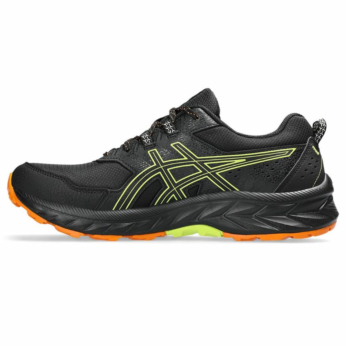 Hardloopschoenen voor Volwassenen Asics Gel-Venture 9 Mannen Zwart