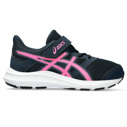 Hardloopschoenen voor Kinderen Asics Jolt 4 PS Roze Donkerblauw