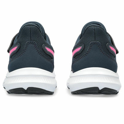Hardloopschoenen voor Kinderen Asics Jolt 4 PS Roze Donkerblauw