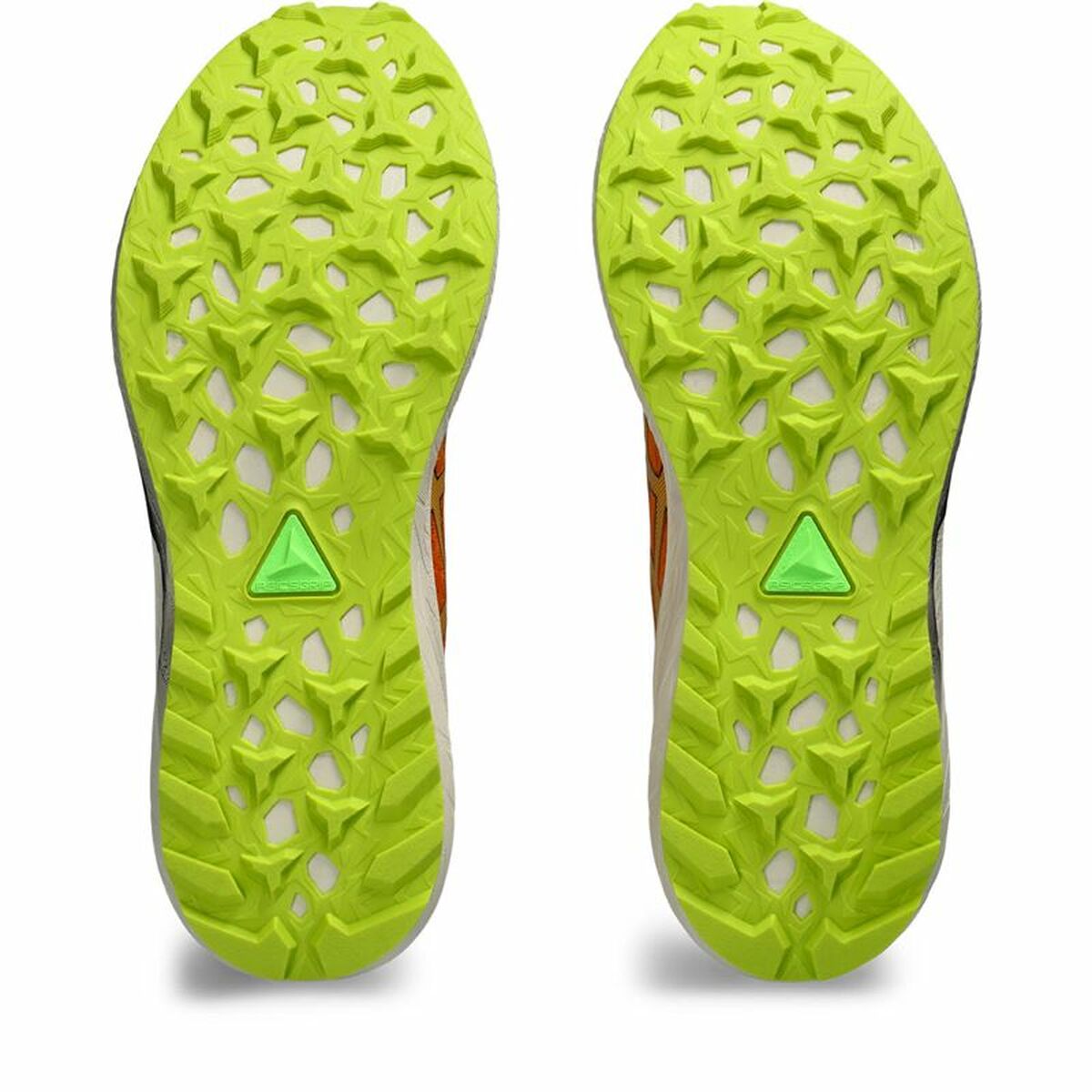 Hardloopschoenen voor Volwassenen Asics Fuji Lite 4 Berg Mannen Oranje