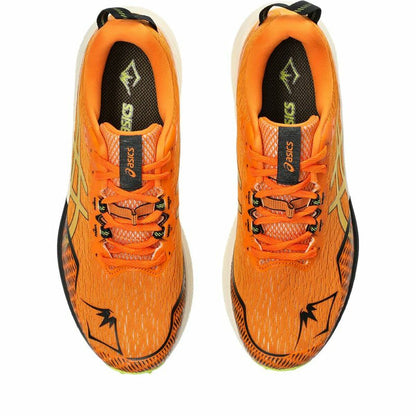 Hardloopschoenen voor Volwassenen Asics Fuji Lite 4 Berg Mannen Oranje