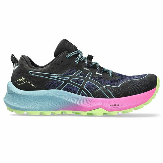 Hardloopschoenen voor Volwassenen Asics Gel-Trabuco 11 Berg Vrouw Zwart