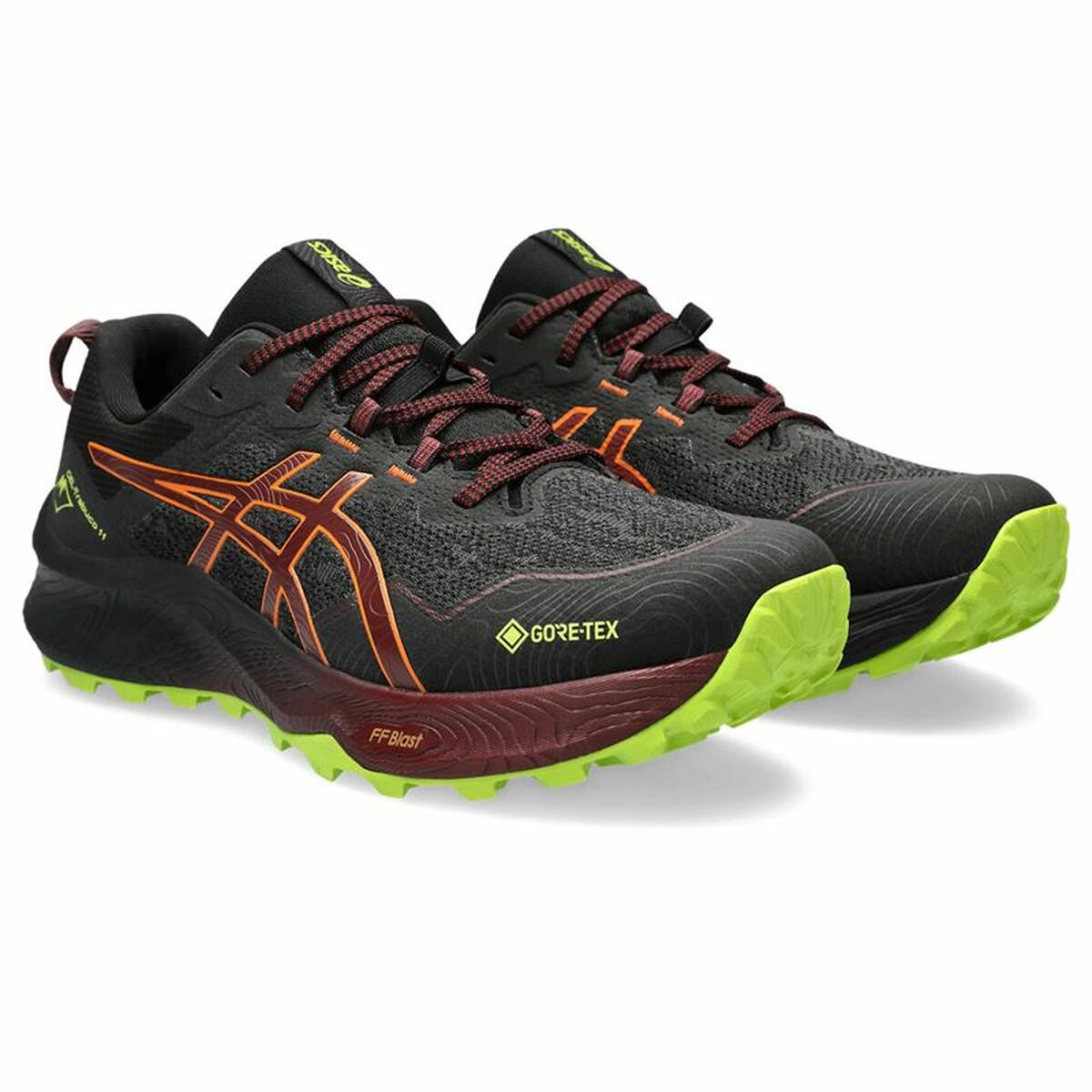 Hardloopschoenen voor Volwassenen Asics Gel-Trabuco 11 Gtx Berg Mannen Zwart