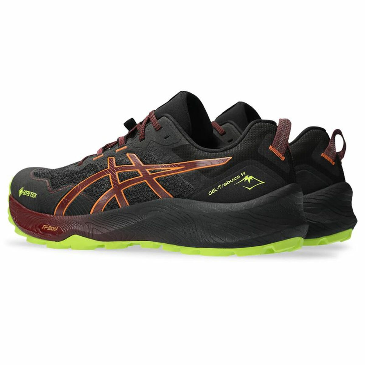Hardloopschoenen voor Volwassenen Asics Gel-Trabuco 11 Gtx Berg Mannen Zwart