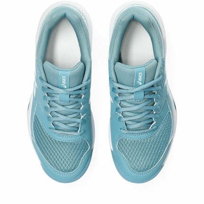 Dames Tennisschoenen Asics Gel-Dedicate 8 Clay Licht Blauw
