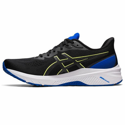 Hardloopschoenen voor Volwassenen Asics Gt-1000 12 Mannen Zwart