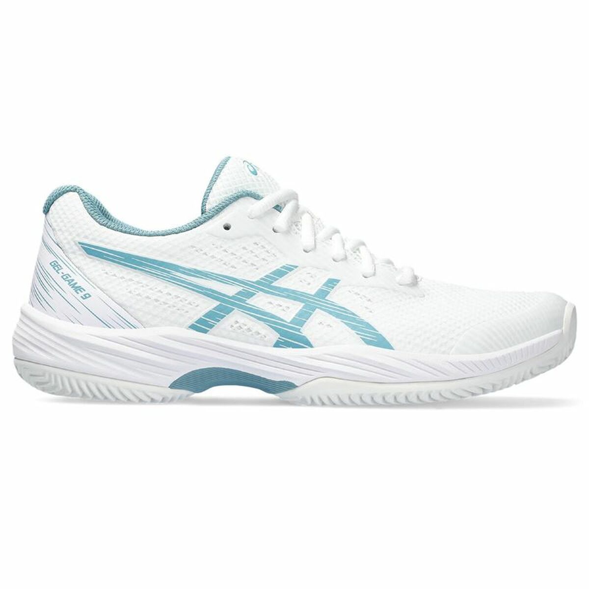 Dames Tennisschoenen Asics Gel-Game 9 Clay/Oc Wit