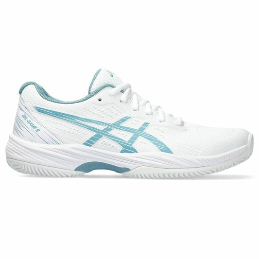 Dames Tennisschoenen Asics Gel-Game 9 Clay/Oc Wit