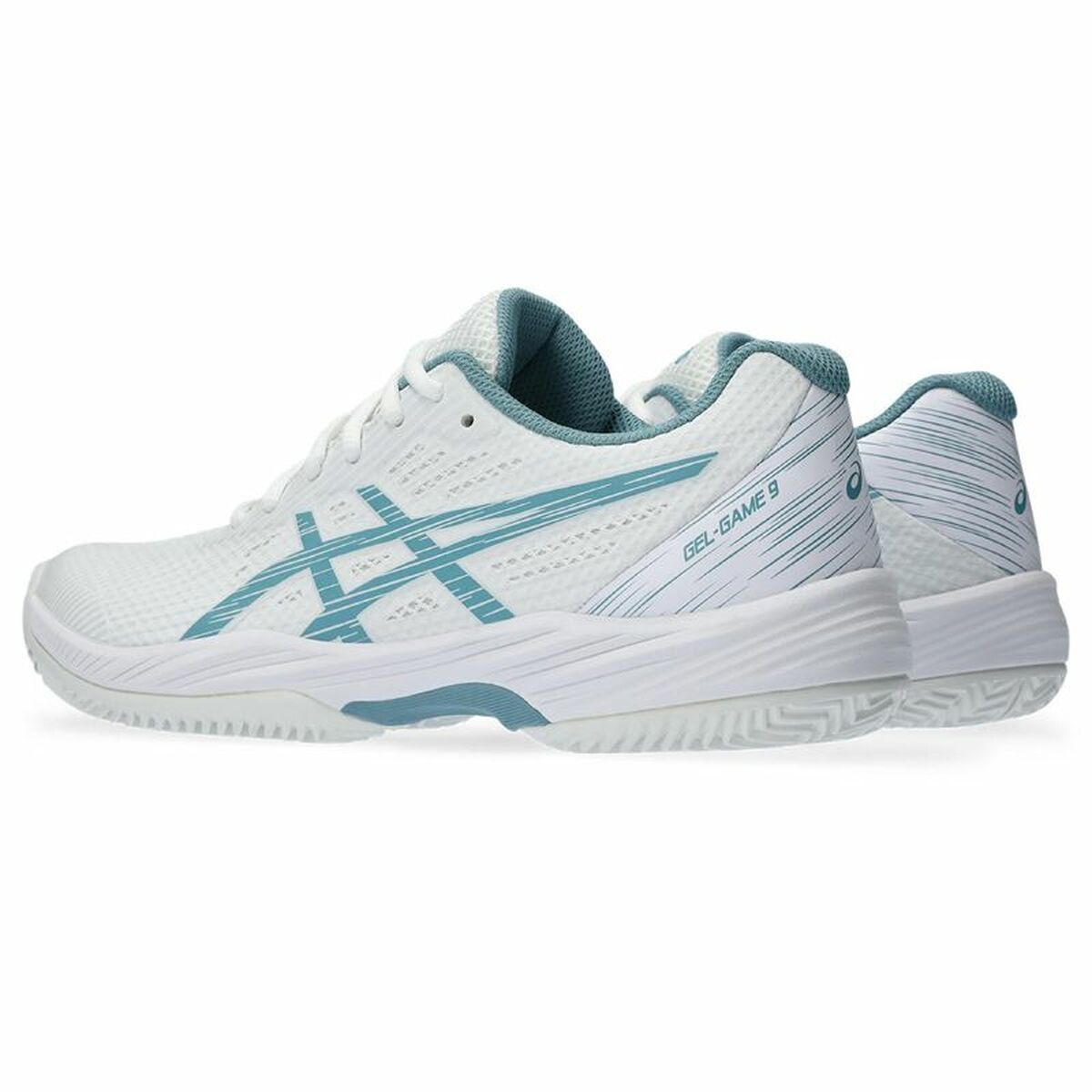 Dames Tennisschoenen Asics Gel-Game 9 Clay/Oc Wit