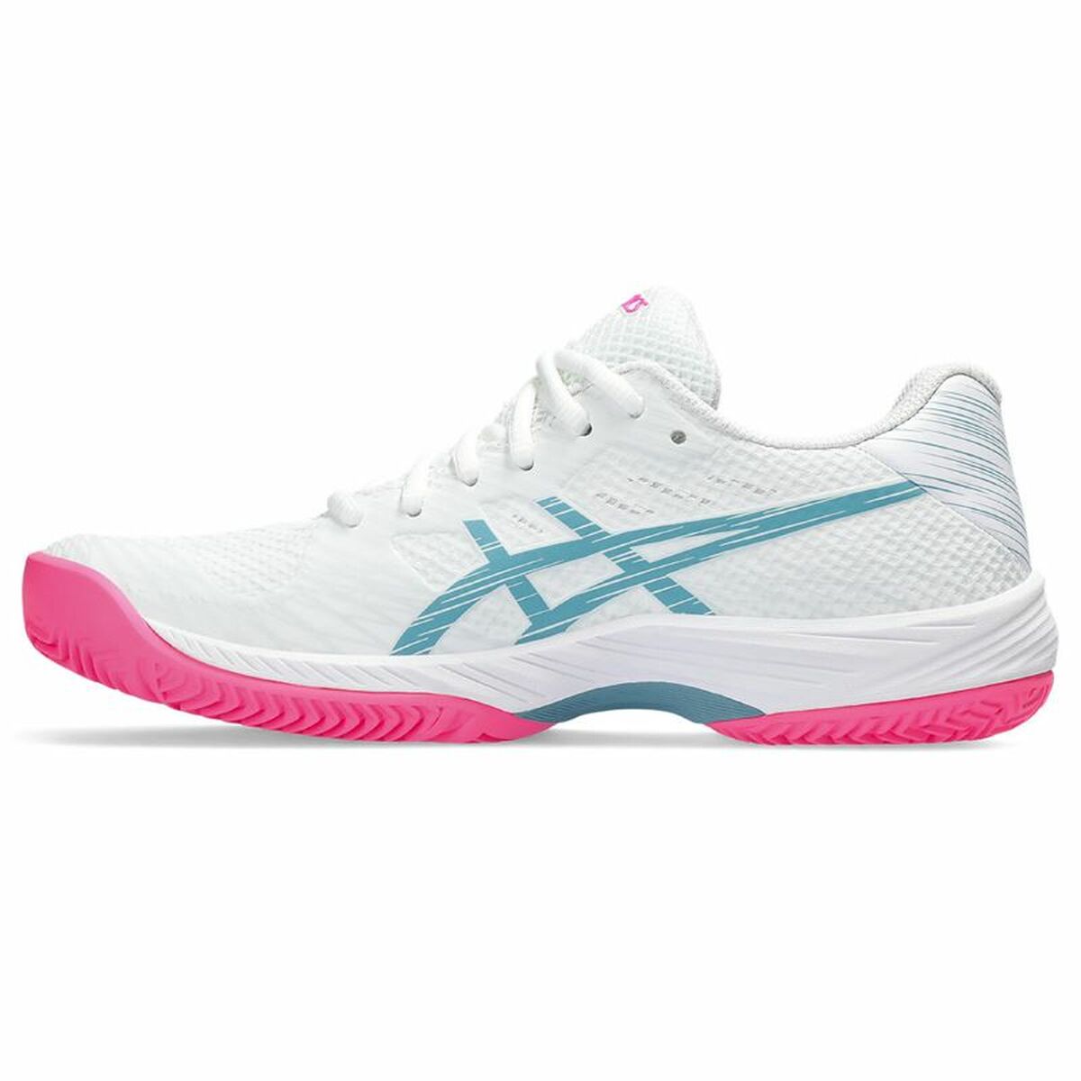 Padelschoenen voor volwassenen Asics Gel-Game 9  Vrouw Wit