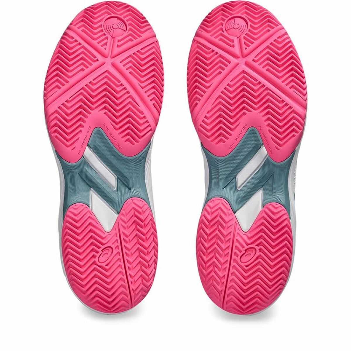 Padelschoenen voor volwassenen Asics Gel-Game 9  Vrouw Wit