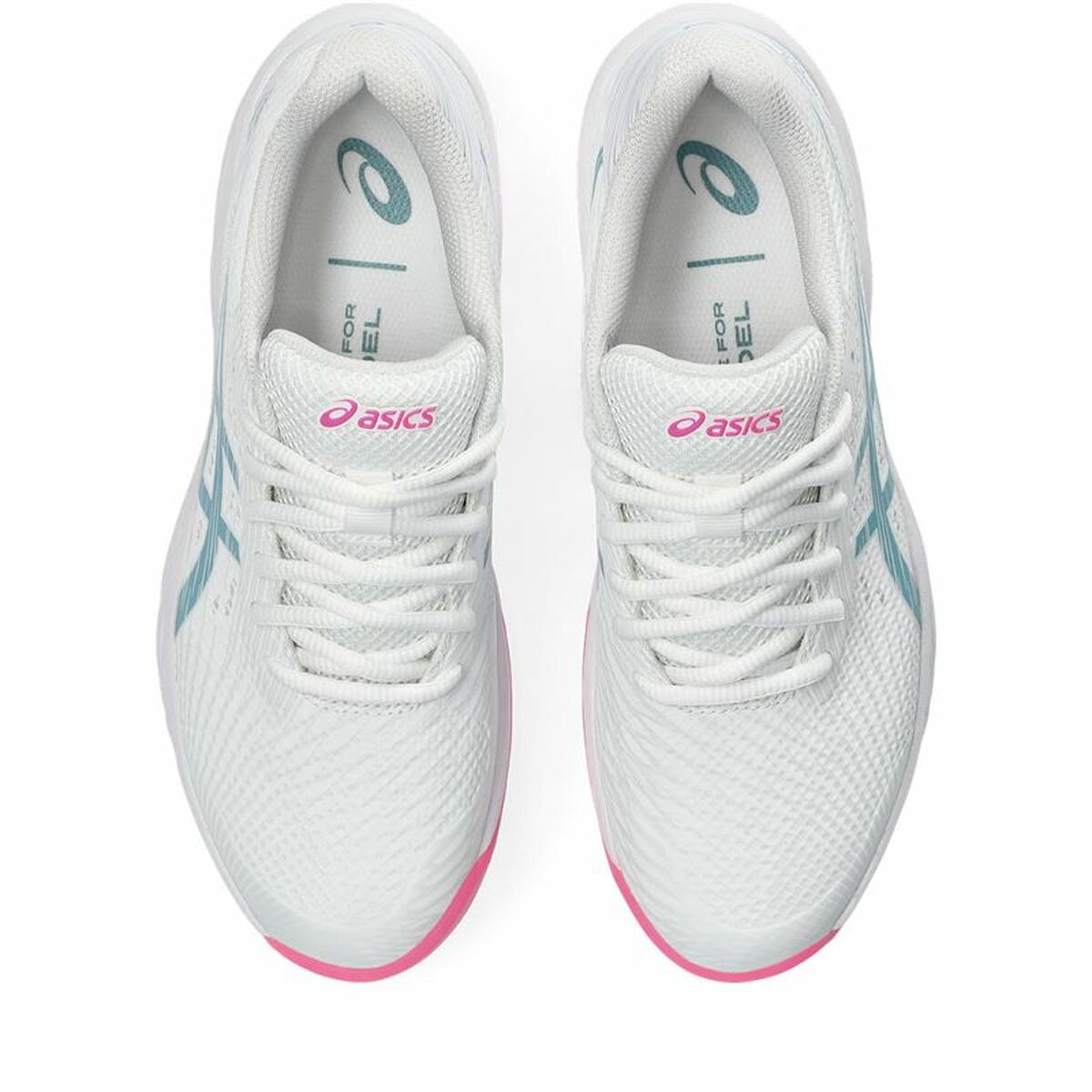 Padelschoenen voor volwassenen Asics Gel-Game 9  Vrouw Wit