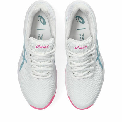 Padelschoenen voor volwassenen Asics Gel-Game 9  Vrouw Wit
