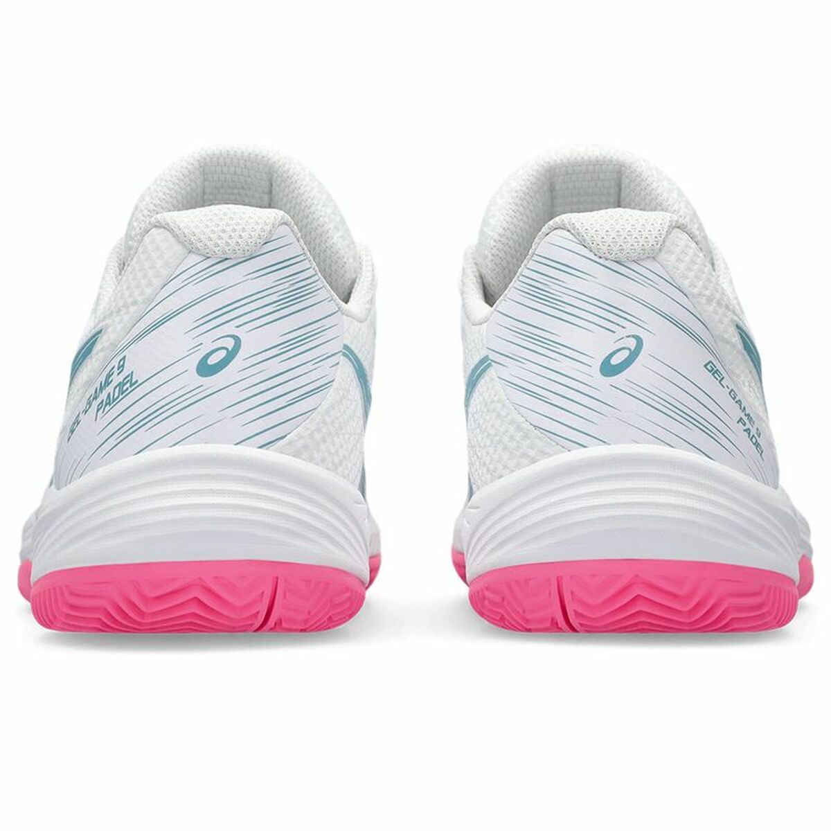 Padelschoenen voor volwassenen Asics Gel-Game 9  Vrouw Wit