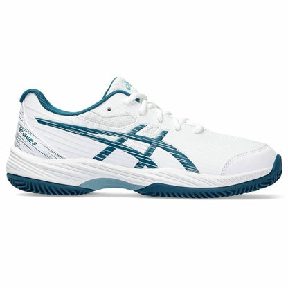 Kinder Tennisschoenen Asics Gel-Game 9 Gs Wit