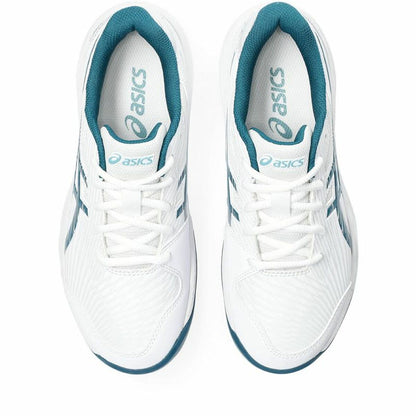 Kinder Tennisschoenen Asics Gel-Game 9 Gs Wit