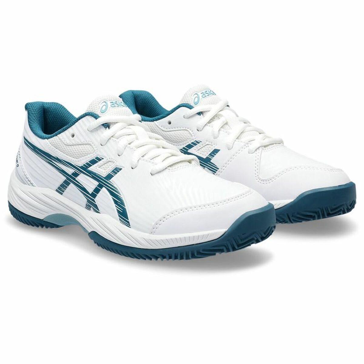 Kinder Tennisschoenen Asics Gel-Game 9 Gs Wit